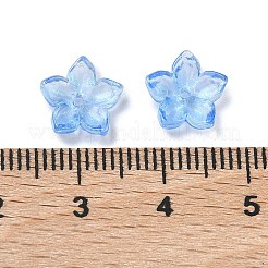 Gefärbte und erhitzte Glasperlenkappen&nbsp;GLAA-Z019-02N