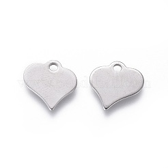 Anlaufgeschützte Charms aus Edelstahl 201&nbsp;STAS-F231-013P