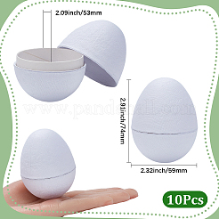 10 œuf de Pâques en pâte à modeler à faire soi-même pour enfants&nbsp;DIY-SP0002-63B