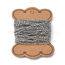 Cadenas de caja de acero inoxidable 304 resistentes al deslustre&nbsp;CHS-A003A-1.5mm