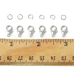 Zink Legierung Karabinerverschlüsse Karabinerverschluss&nbsp;FIND-FS0002-40P