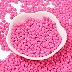 6/0 perles de rocaille en verre avec peinture à cuisson opaque&nbsp;X1-SEED-M012-02A-22