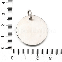 Anhänger aus Edelstahl 304&nbsp;STAS-H263-15AS