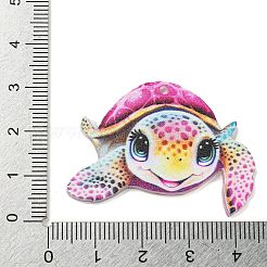 Doppelseitig bedruckte Acrylanhänger mit Tiermotiven&nbsp;OACR-L017-04C