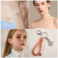 Pendentifs chiot en alliage de style tibétain&nbsp;TIBEP-SC0001-66AS
