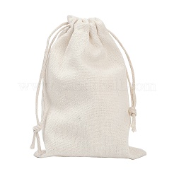 Rechteckige Packtaschen aus Segeltuch&nbsp;OP-K003-10x14-01
