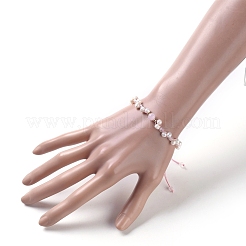 Bracciali perline intrecciati&nbsp;BJEW-JB05056-03