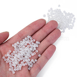 6/0 perle di semi di vetro imitazione giada&nbsp;SEED-N004-006-01