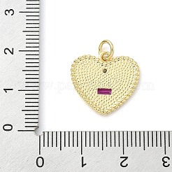 Pendentifs avec zircon cubiques à micro-pavés en laiton&nbsp;KK-Z120-61A-G