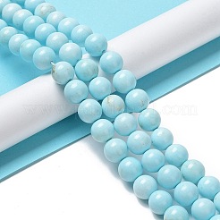 Chapelets de perles en howlite naturelle&nbsp;G-E604-B02-C