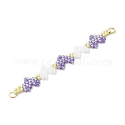 2 pz. 2 colori miyuki perline di vetro a forma di cuore&nbsp;PALLOY-MZ01004