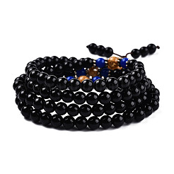 3-Loop-Wrap-Stil buddhistischen Schmuck&nbsp;BJEW-S140-15A