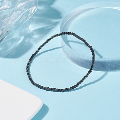 Bracelet extensible en perles rondes en verre pour femme&nbsp;BJEW-JB07911-01