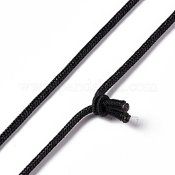 Collier pendentif hexagonal en howlite naturelle avec cordon en nylon&nbsp;NJEW-G094-A09
