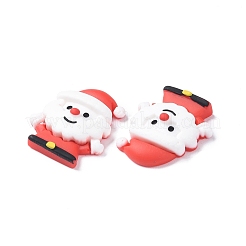 Undurchsichtige Harz-Cabochons des Weihnachtsthemas&nbsp;LS-RESI-F042-01D