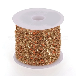 Chaînes à dapper en acier inoxydable 304 faites à la main&nbsp;CHS-D026-16E-G