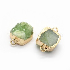 Natürliche Druzy-Quarz-Verbindungsstecker&nbsp;G-P396-11G-05