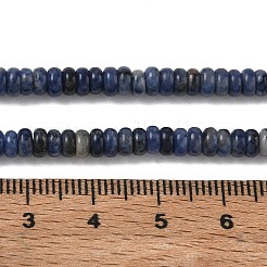 Chapelets de perles en sodalite naturelle&nbsp;G-Z110-B20-2x4mm