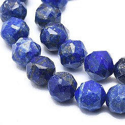 Natürlicher Lapislazuli Perlenstränge&nbsp;G-F715-006