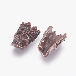Perles en alliage de style tibétain&nbsp;X-TIBEB-L002-05