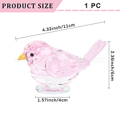 Glasvogel-Displaydekoration&nbsp;AJEW-WH20019-58A