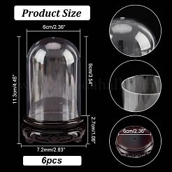 Cubierta de cúpula de plástico&nbsp;GLAA-WH0038-04A