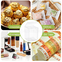 Confezione regalo in plastica trasparente in pvc&nbsp;CON-WH0085-68A