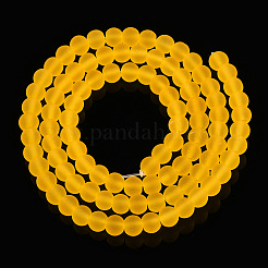 Chapelets de perles en verre transparente  &nbsp;LS-GLAA-T032-T4mm-MD11