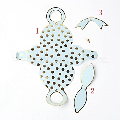 Handtaschen Form Tupfenmuster Papier Süßigkeiten Geschenk Falttaschen&nbsp;X1-BT-TAC0001-02A