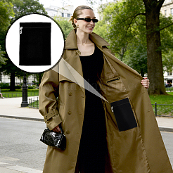 Bolsas de lona rectangulares con cremallera&nbsp;ABAG-PH0001-94