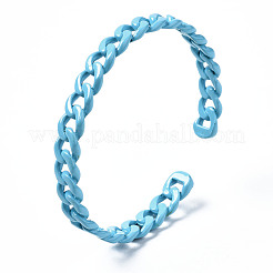 Bracciali in ottone verniciato a spruzzo&nbsp;BJEW-Q700-001D