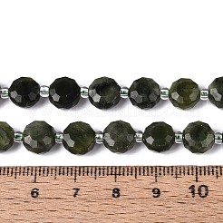 Natürliche chinesische Jade Perlen Stränge&nbsp;G-B153-A15