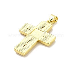Ottone micro spianare pendenti zirconi&nbsp;KK-K365-06B-G