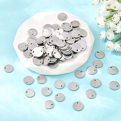 Pendentifs vierges estampés en acier inoxydable 201 résistant au ternissement&nbsp;STAS-Q025-1
