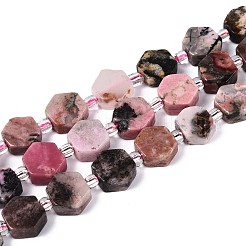 Natur Rhodonit Perlen Stränge&nbsp;G-P534-A16-01