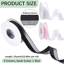 3 rouleau de ruban polyester 3 couleurs&nbsp;OCOR-CY0003-55