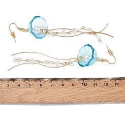 Boucles d'oreilles avec pendentif en fer&nbsp;RN-CBAE717-01G-01