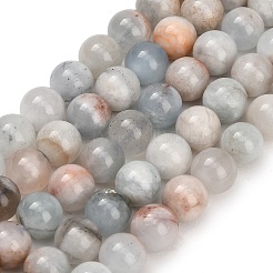 Chapelets de perles en aigue-marine naturelle&nbsp;GG-CBA1CAF-A02-8mm