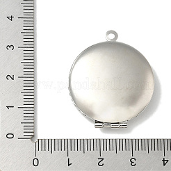 Messing-Medaillon-Anhänger&nbsp;KK-Q019-04P