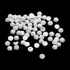Cabuchones de jade blanco natural&nbsp;G-H309-02-10