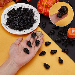 Mini decorazioni espositive in plastica a forma di teschio&nbsp;KY-WH0056-11A