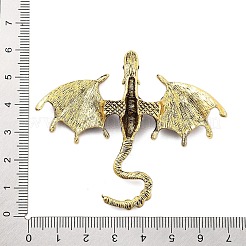Cabochons en alliage avec strass&nbsp;FIND-U016-01AG-04