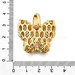 Colgante micropavé cubic zirconia de latón&nbsp;KK-C094-03G