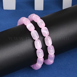 Stretch-Armbänder aus gefärbten natürlichen Selenitsäulenperlen für Frauen&nbsp;BJEW-I312-05E