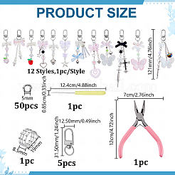 DIY Schlüsselbund machen Kits&nbsp;DIY-GA0009-44
