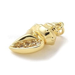 Pendentifs en laiton zircon cubique transparent&nbsp;KK-U046-02G-06