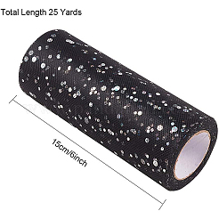 Glitzer-Pailletten-Deko-Mesh-Bänder&nbsp;OCOR-BC0008-40