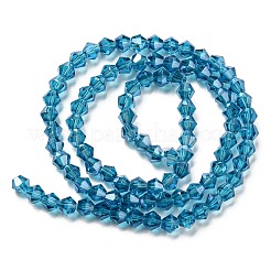 Trasparenti perle di vetro placca fili&nbsp;GLAA-F029-3mm-C01