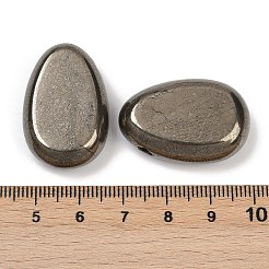 Natürliche Pyrit-Tropfenanhänger&nbsp;G-R012-03