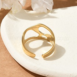 Anelli aperti in acciaio inossidabile 304 per unisex&nbsp;RJEW-Q003-03G